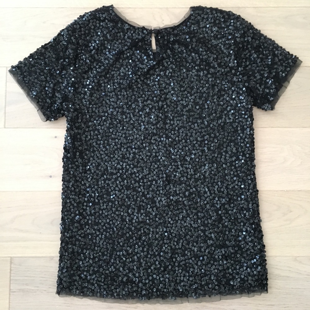 NWOT Gryphon Sequin Top - Picture 5 of 6